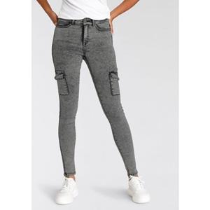 Arizona Skinny-fit-Jeans "Ultra Stretch", High Waist mit Cargotaschen
