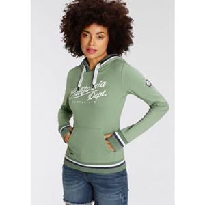KangaROOS Hoodie Lange mouwen, figuurvolgend, met capuchon, van katoen