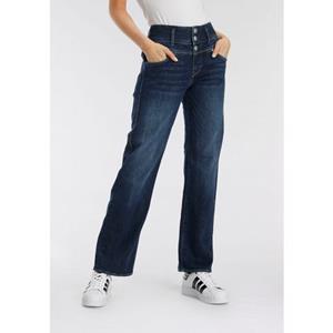 Herrlicher Straight-Jeans RAYA mit seitlichen Keileinsätzen für eine streckende Wirkung
