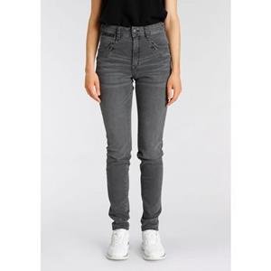 Herrlicher High-waist jeans PIPER HI SLIM ORGANIC DENIM CASHMERE TOUCH milieuvriendelijk dankzij kitotex technologie