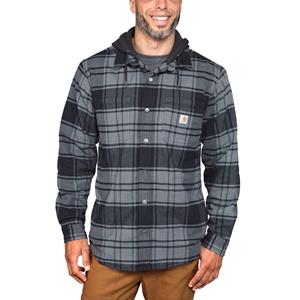 Carhartt Sommerjacke »Carhartt Herren Übergangsjacke Flannel Fleece Lined Hooded«