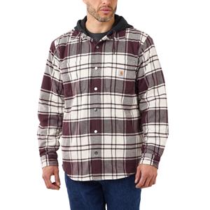 Carhartt Sommerjacke »Carhartt Herren Übergangsjacke Flannel Fleece Lined Hooded«