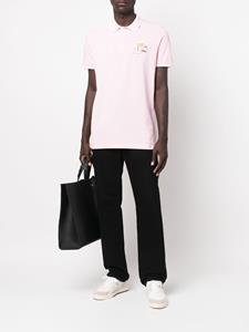 Dsquared2 Poloshirt met applicatie - Roze