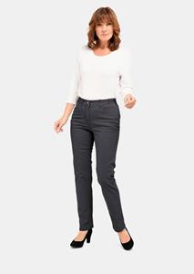 Goldner Fashion Klassieke jeans Carla - antraciet 