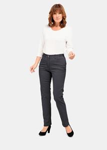 goldnerfashion Klassieke jeans LOUISA - antraciet -