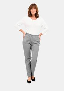 Goldner Fashion Klassieke jeans Carla - lichtgrijs van 