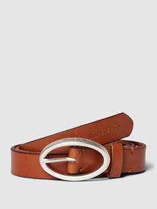 Marc O'Polo, Elly Gürtel Leder in dunkelbraun, Gürtel für Damen