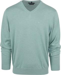 Casa Moda Pullover V-Ausschnitt Mintgrün