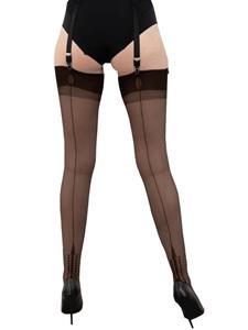 Nylons Memphis Heel Schwarz