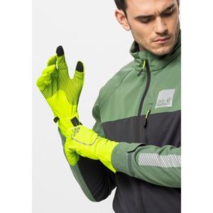 Jack Wolfskin Morobbia Light Softshell Handschoen Geel