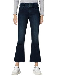 High Rise Ava Daring Flare Jeans Donkerblauw Premium Denim | Underground