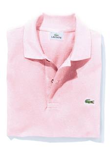 Lacoste Poloshirt 100% katoen model L1212 Van  roze