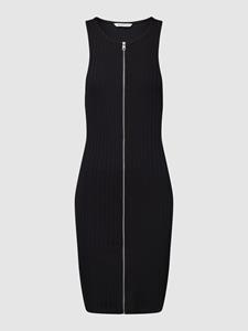 Calvin Klein Jeans Midikleid, mit durchgehendem Reißverschluss
