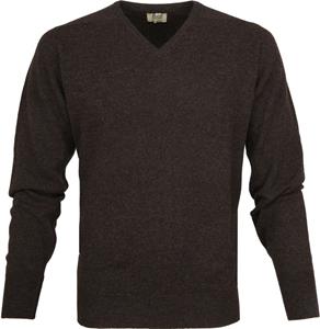 William Lockie Pullover Lamswol V Cacoa