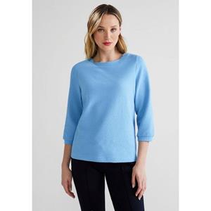 STREET ONE 3/4-Arm-Shirt, in Unifarbe