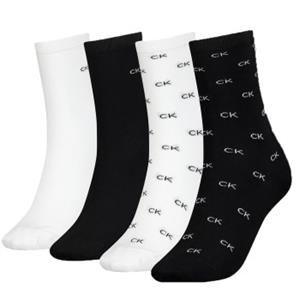 calvinkleinlegwear Calvin Klein 4 stuks Holiday Pack Aop Socks