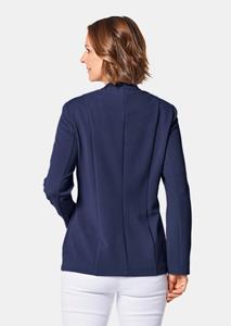 goldnerfashion Blazer van licht elastisch materiaal - marine -