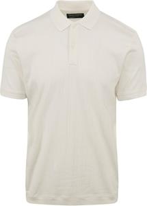 Marc O'Polo Poloshirt Rib Gebroken Wit