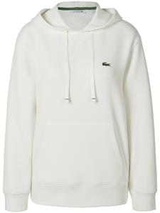 Lacoste Damen-Hoodie aus Baumwollmischung - Weiß 