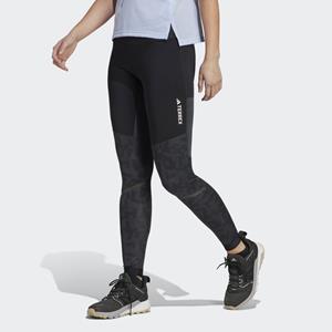 adidas TERREX Agravic Trail Running Leggings Grau