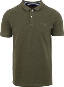 Superdry Classic Polo Shirt Grün