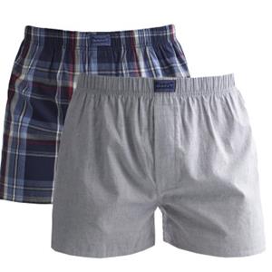 Gant 2 stuks Boxer Woven Shorts 