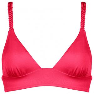 Watercult - Women's Makramé Love Bikini Top 7039 - Bikinitop, roze/rood