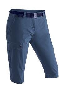 Maier Sports Capribroek Inara slim 3/4 Dames wandelbroek, ademende outdoorbroek, 3/4 broek met 3 zakken