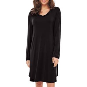 ladyavenue Lady Avenue Bamboo Nightdress With Long Sleeve 