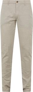 Broek Suitable Chino Pico Linnen Beige