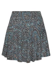 Lascana Broekrok met paisley print, skort, rok (skirt) inclusief broek (short)