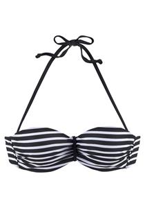 Venice Beach Bandeau-bikinitop Summer met aangerimpeld midden