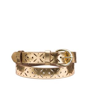 LA REDOUTE COLLECTIONS Riem in geperforeerd leer