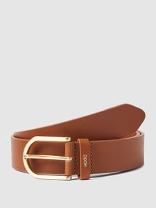 HUGO Riem van runderleer met doornsluiting, model 'Zoey'
