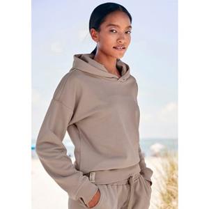 Lascana Hoodie van biologische katoen, loungewear