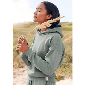 Lascana Hoodie van biologische katoen, loungewear