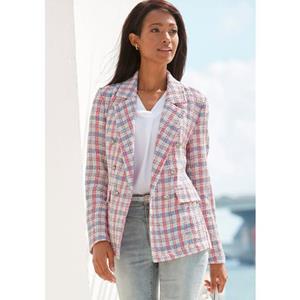 Lascana Korte blazer van bouclé