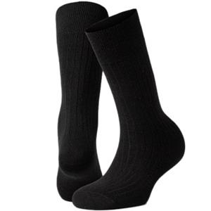 panosemporio Panos Emporio 2 stuks Premium Mercerized Wool Rib Socks 