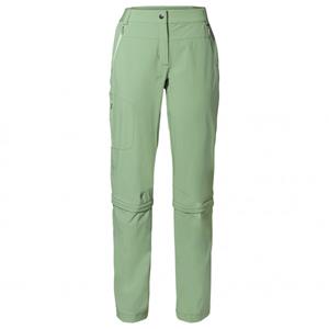 Vaude - Women's Farley Stretch Capri T-Zip Pants III - Afritsbroek, groen