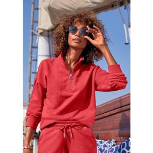 H.I.S Sweatshirt Troyer met opstaande kraag Troyer in maritieme stijl, loungewear