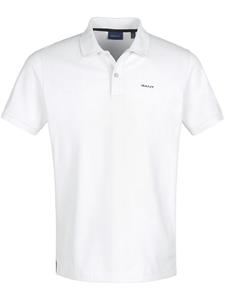 Polo-Shirt GANT weiss 