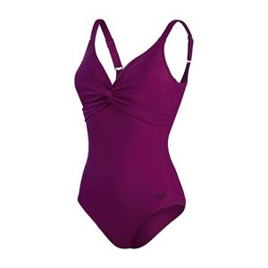 Speedo Brigitte Formender Badeanzug für Damen Pflaume