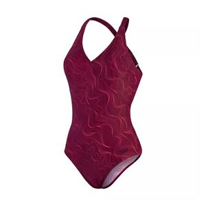 Speedo Lexi Printed Shaping 1P Badpak Rood