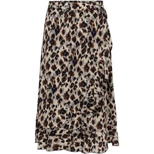 Only Wikkelrok ONLCARLY FLOUNCE LONG SKIRT