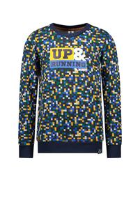 B.Nosy Jongens sweater - Up pixel AOP