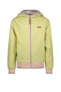 NoNo Meisjes zomerjas met capuchon bella sour lime