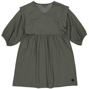 LEVV Meisjes jurk - Dahlia - Groen basil
