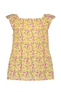 NoNo Meisjes top smock tommy lemon drop