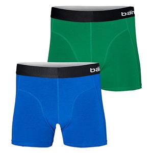 Apollo Boxershorts Heren Bamboo Basic Blue / Green 2-pack-L