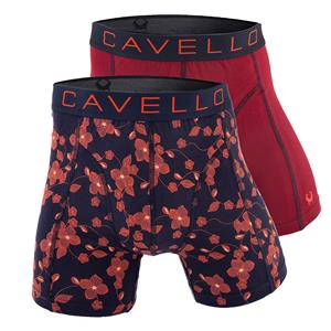 Cavello Boxershorts 2-pack Bordeaux-XXL